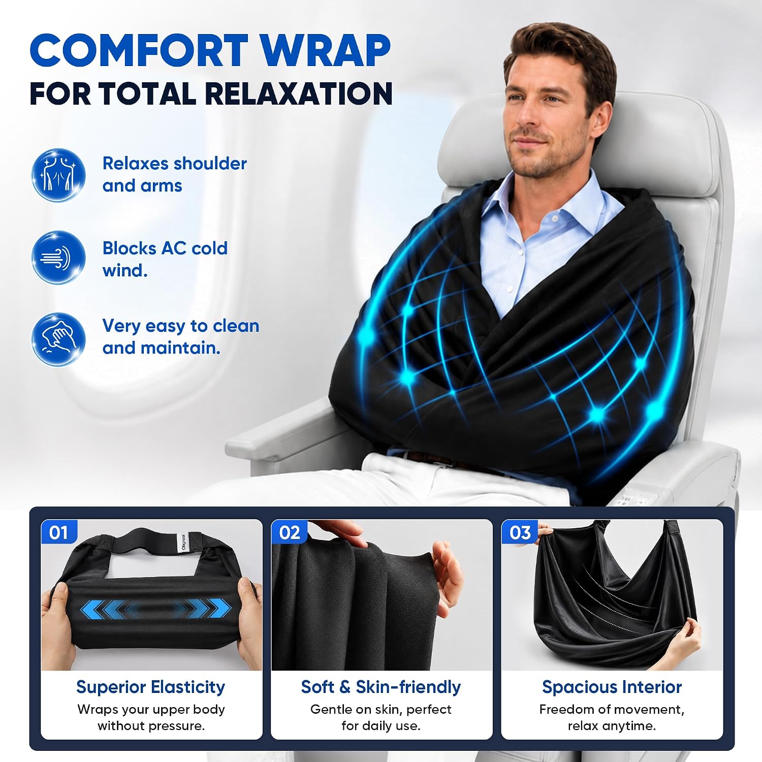 SeatSleep™ Travel Pillow